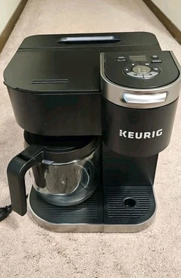 K-Duo Single Serve & Carafe Coffee Maker, Black - Image 1 of 4