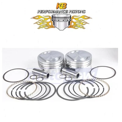 KB Cast Piston Set for 2000-2006 Harley Davidson FLHRI Road King - Engine cb - Image 1 of 4
