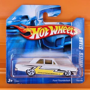 Hot Wheels - 2007 - FORD THUNDERBOLT (Blanco, Silver Base) - All Stars - 143/156 - Imagen 1 de 7