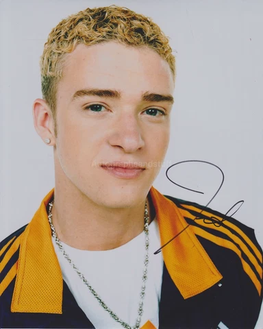 Justin Timberlake HAND SIGNED 8x10 Photo, Autograph, N Sync, Man of The Woods Cover