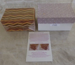 New VTG JAPAN Rare YOSEKI OKA Craft Handmade Puzzle Box 9 Steps 5 Compartment - Imagen 1 de 16