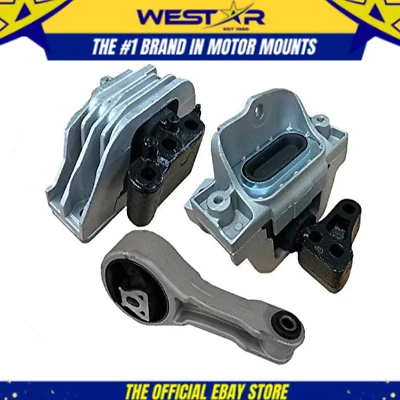 Juego de montaje de motor y transmisión de 2,4 L para Dodge Journey 2011-2017 3 piezas Foto 1 de 4