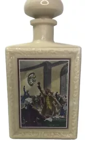 1969 J. W.Dant Kentucky Bourbon-Great Moments in American History Decanter EMPTy - Picture 1 of 9