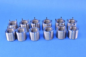 12 McMaster-Carr Stainless Steel Insert Thread Key-Lock Head 0.875-14 CRES - Picture 1 of 3