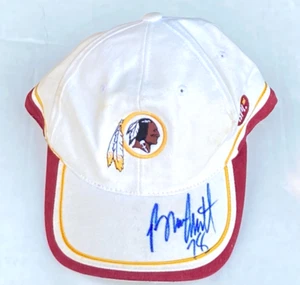 NFL-Autograph Hat Redskins Bills Bruce Smith-FREE SHIP - Picture 1 of 3