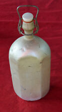 GERMAN WWII WEHRMACHT SOLDIER ALUMINUM WATER CONTAINER CANTEEN BOTTLE WAR RELIC