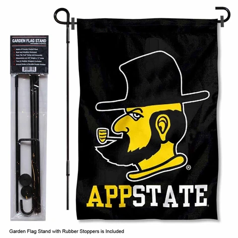 Appalachian State University Yosef Garden Flag and Stand Pole Kit Cover