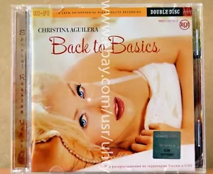 CHRISTINA AGUILERA BACK TO BASICS VER. 2 RARE UKR ORIGINAL JAZZ FUNK POP CD - Picture 1 of 2