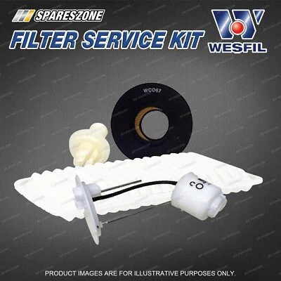 Oil Air Fuel Filter Service Kit for Toyota Kluger GSU45 GSU40 3.5L - image 1 of 2