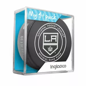 LOS ANGELES KINGS MI PRIMER DISCO OFICIAL BEBÉ NIÑO AZUL EN ESTUCHE - Imagen 1 de 2