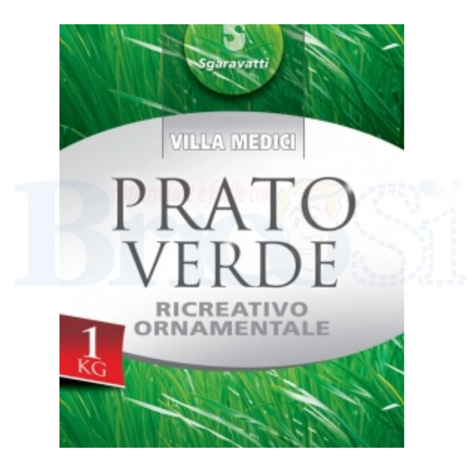 SGARAVATTI Semi Sementi di Erba per prato Ornamentale Alta Densità e Brillantezza 500gr 1Kg