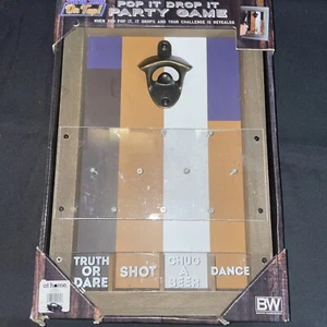 Beer Bottle Opener Pop It Drop It Party Game Bottle Cap Redneck Pachinko On Tap - Picture 1 of 8