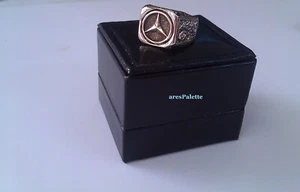 Mercedes Ring - 925 Silver Handmade - Personalised - Picture 1 of 11