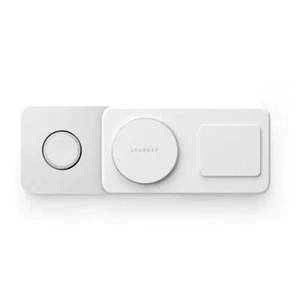 Journey GLYDE MagSafe 4-in-1 Travel Charger 10K Power Bank (White) NEW UNOPENED - Picture 1 of 8