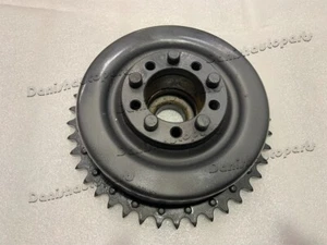 PIÑÓN DE TAMBOR DE FRENO DE RUEDA TRASERA HARLEY DAVIDSON 1941-52 45" WL WLA & SOLO NEGRO - Imagen 1 de 6
