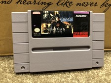 Super Nintendo SNES Batman Returns NTSC USA KONAMI