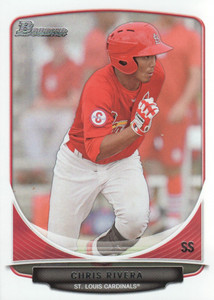 2013 Bowman Draft Baseball Draft Picks #BDPP62 Chris Rivera 