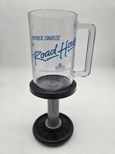 ROAD HOUSE Movie Promo Weight Mug HTF Rare Patrick Swayze Sam Elliot MGM Vintage - Picture 1 of 4