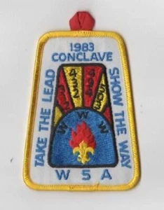 1983 W5A Conclave Take The Lead Show Thw Wat YEL Bdr. [KY-4285] - Picture 1 of 1