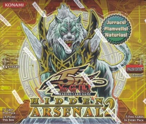 YUGIOH HIDDEN ARSENAL 2 1ST EDITION BOOSTER BOX BLOWOUT CARDS - Picture 1 of 2
