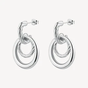 Pendientes Brosway Amy Colgante Acero Con Círculos BAY28 (4630) - Imagen 1 de 6