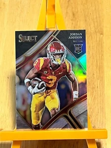 2023 Select Draft Picks Jordan Addison White Prizm #106 Rookie Card RC, Vikings - Picture 1 of 2