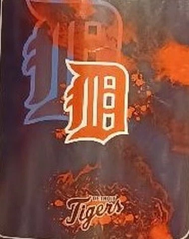 Detroit Tigers MLB 50" x 60" Blanket Fleece Cover