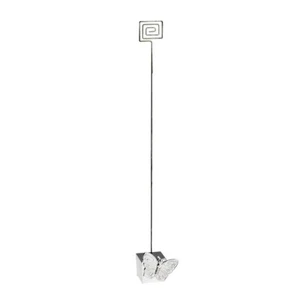 Paquete de 12 soportes para números de mesa base pesada pulidos cuadrados y mariposas XTNHSBBF - Imagen 1 de 2