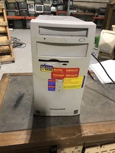 VINTAGE PACKARD BELL INTEL PENTIUM II 350MHZ DESKTOP COMPUTER - Bild 1 von 2