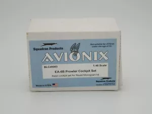 Avionix 1:48 EA-6B Set cabina di pilotaggio Prowler per revell/monogramma - Foto 1 di 9