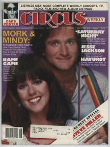 Jan 30 1979 CIRCUS WEEKLY Magazine Mork & Mindy Cover Fine  Jesse Jackson Racism - Picture 1 of 2