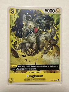 Kingbaum | OP03-100C | Pillars of Strength | One Piece Card Game - Picture 1 of 1