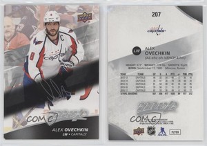 2017-18 Upper Deck MVP High Series Silver Script Alex Ovechkin #207