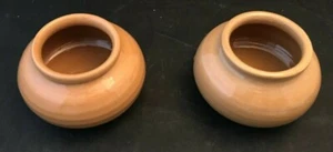 Ceramica Solimene Set of 2 Mini Pots Made In Italy - Picture 1 of 2