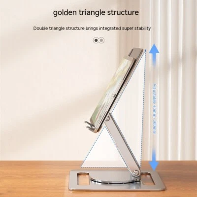 Laptop & Tablet portable stand Aluminum Alloy Easy Adjustable Stand - Image 1 of 3