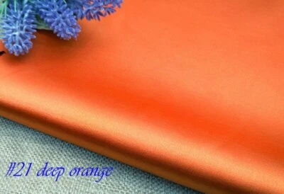 1 yard X 1.48 meter Slightly Stretch Satin Material Charmeuse Fabric - Image 1 of 4