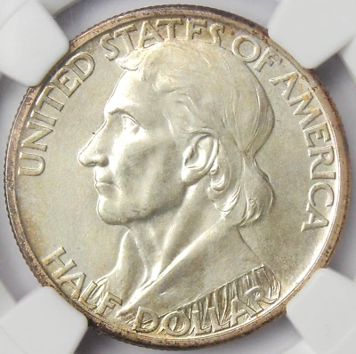 1935/1934-S Boone Half Dollar 50C - NGC MS67+ Plus Grade - $4,675 Value - Image 1 of 4