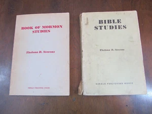 Book Of Mormon Studies & Bible Studies By Thelona D. Stevens 1950's - Picture 1 of 10