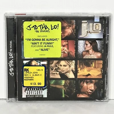 Factory Sealed (shrink wrapped) J to Tha L-O!: The Remixes by Jennifer Lopez CD Foto 1 de 2