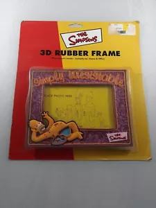 The Simpsons 3D Rubber Frame Simpy Irresistable - Picture 1 of 2