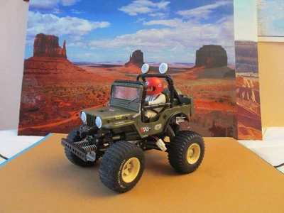 TAMIYA WILD WILLY M38 JEEP  1/10 RC 1982 VINTAGE SCALE MODEL RARE - Photo 1/4