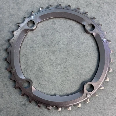 VGC Shimano XTR FC-M952 34T 112mm BCD Chainring MTB 2001 68mm 3x9 Speed Japan - Image 1 of 4