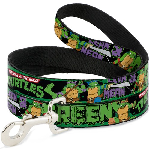Dog Leash Classic TMNT Logo/Group Pose5/LEAN MEAN & GREEN (US IMPORT ...