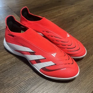 Adidas Hombres Predator League LL TF Botines Rojo Fútbol Sala Bota GIMNASIO ID3824 Talla 6 - Imagen 1 de 10