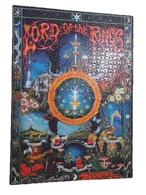 Master Pieces LORD OF THE RINGS Animated Classic 1000pc Jigsaw Puzzle - With Box - Image 1 of 4