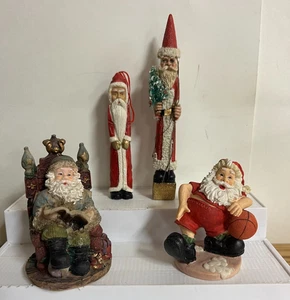4 VTG Santa's - 2pencils, 1 K's & 1 Santa's Workbench +1 - Picture 1 of 9