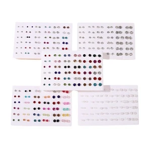 Geometric Handmade Pearl Earrings Lightweight Imitation for Women Fashion - Picture 1 of 19