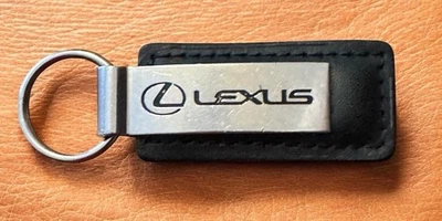 LEXUS Black Leather Key Chain/Key Ring Ray Catena Lexus Of Freehold Dealership - Image 1 of 3