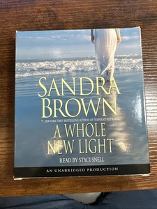Sandra Brown A Whole New Light Audio CD Audiobook Unabridged 4 Discs - Picture 1 of 3