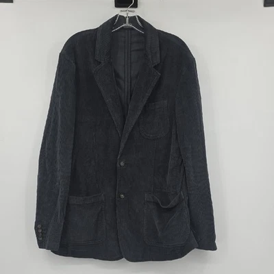 Faherty Dark Gray Corduroy Blazer Men's Size L - Image 1 of 4